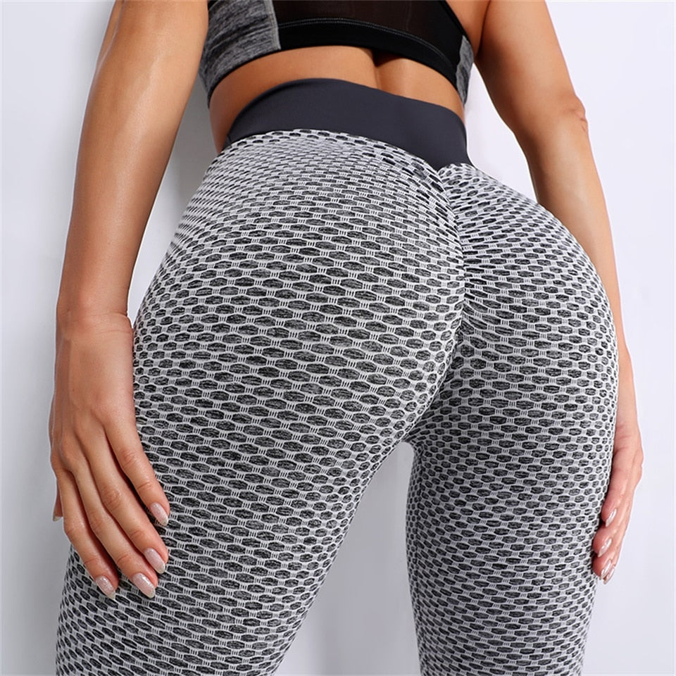 Sport Leggings Push Up Yoga Pants High Waist Seamless Leggins Woman Fitness Training Wear Gym Workout Trousers Running Tights-4