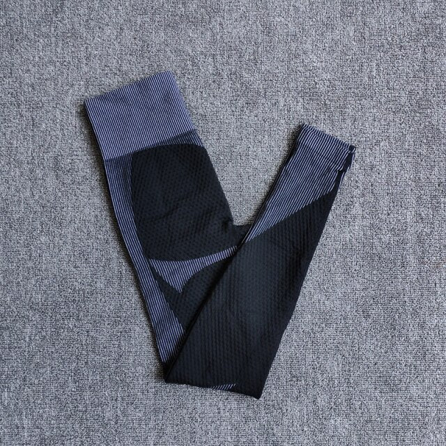 High Waist Fitness Gym Leggings Women Seamless Push Up Energy Tights Workout Running Activewear Tummy Control Yoga Pants-5