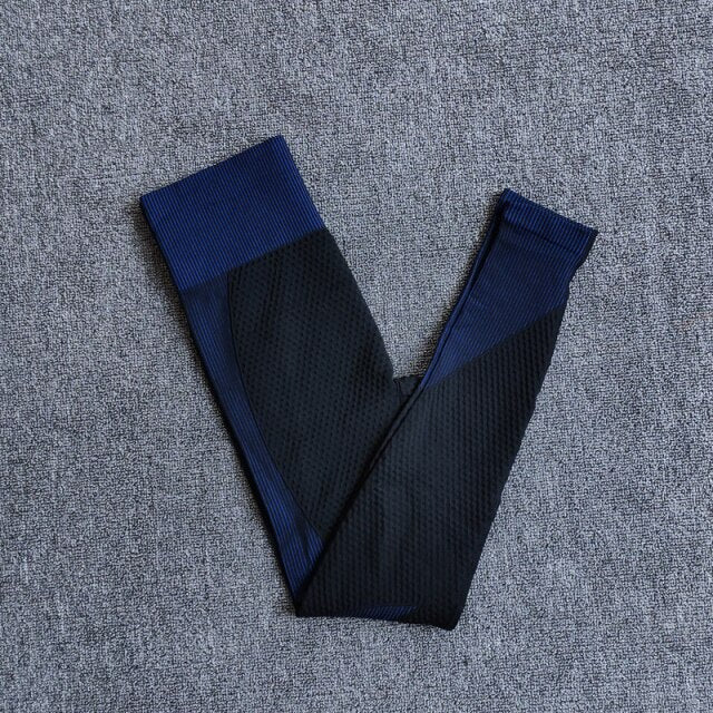 High Waist Fitness Gym Leggings Women Seamless Push Up Energy Tights Workout Running Activewear Tummy Control Yoga Pants-6